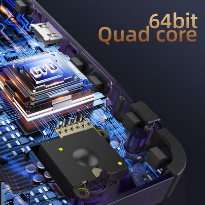 Game Console R36H Horizontal Retro Handheld - 64Bit Quad Core