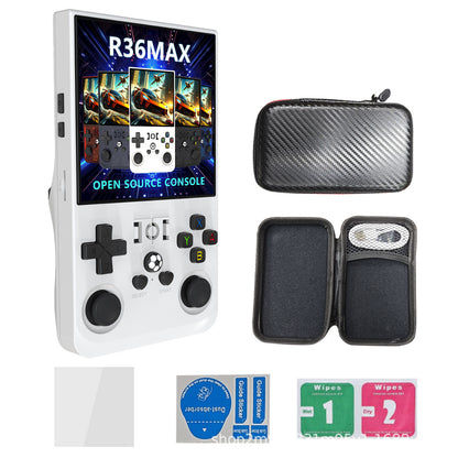 Game Console R36Max Retro Handheld Gaming Console - White