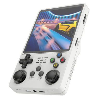 Game Console R36Plus Retro Handheld Gaming Console - White