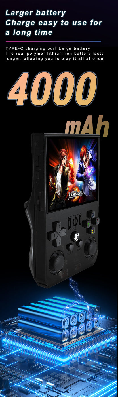 Game Console R36Pro Retro Handheld Gaming Console - 4000 mAh Battery Life