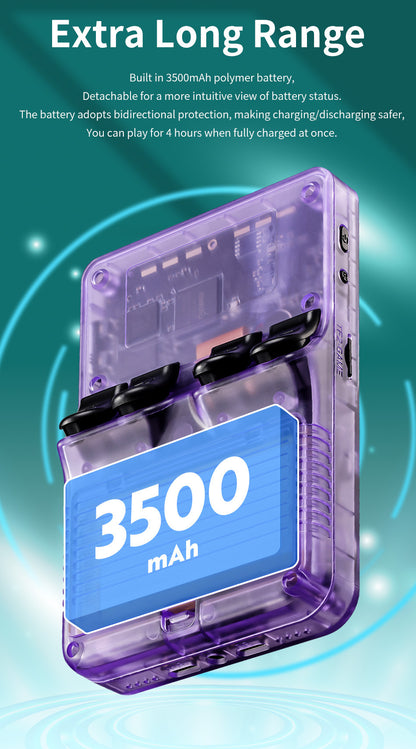 Game Console R36S Retro Handheld Gaming Console - 3500mAh Battery Life