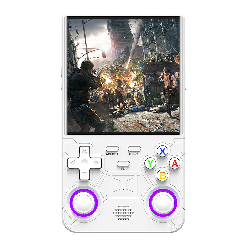 Game Console R36Ultra Retro Handheld Gaming Console - White