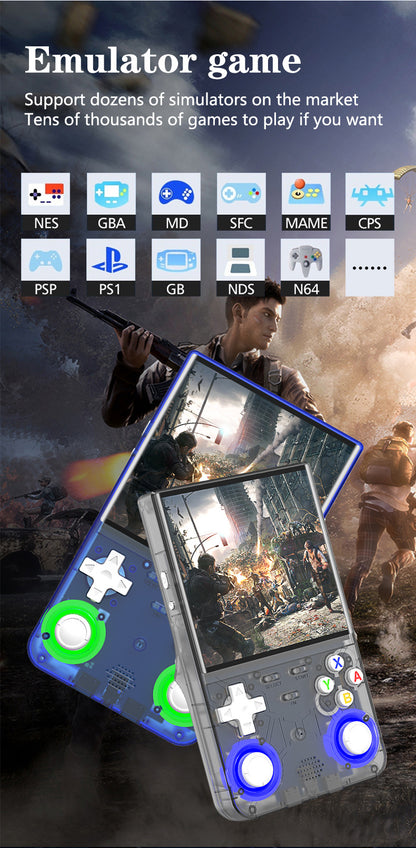 Game Console R36Ultra Retro Handheld Gaming Console - Supported Emulators