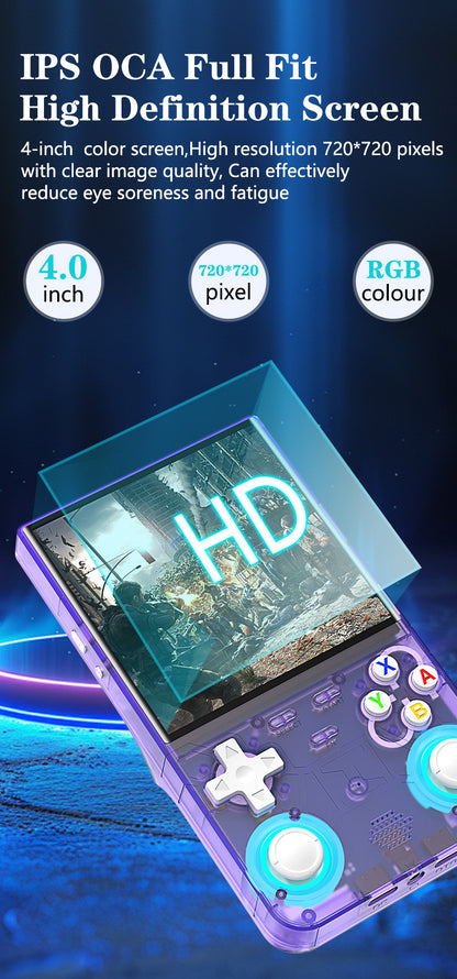 Game Console R36Ultra Retro Handheld Gaming Console - IPS Screen