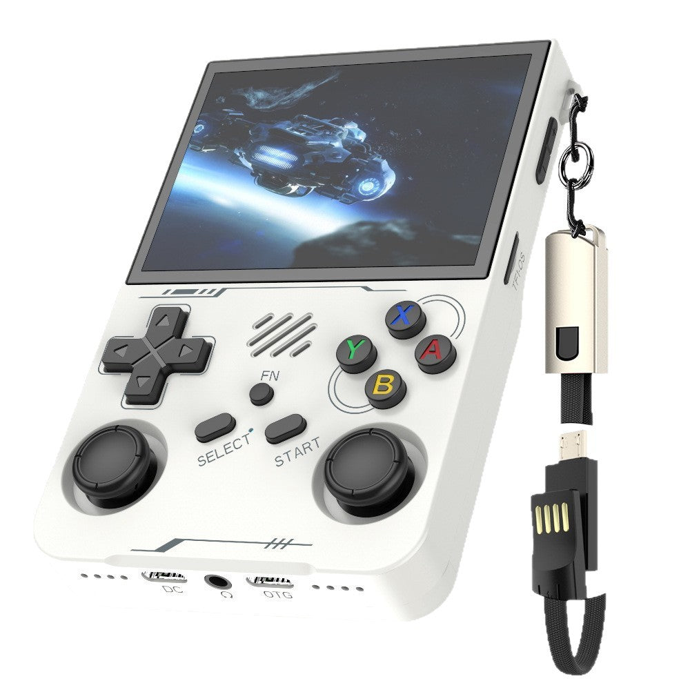Game Console R36XX Retro Handheld Gaming Console - White