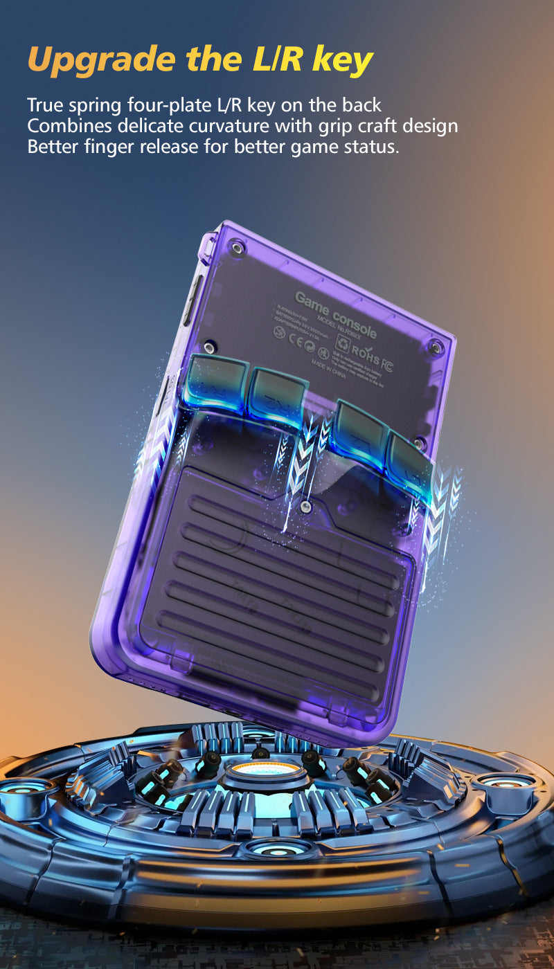 Game Console R36XX Retro Handheld Gaming Console - Upgraded L/R Key