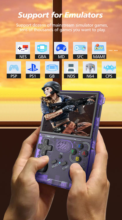Game Console R36XX Retro Handheld Gaming Console - Supported Emulators
