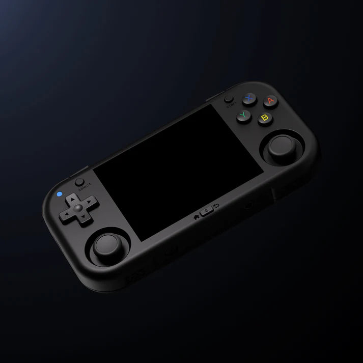 MagicX Mini Zero 28 Retro Handheld Android Game Console - Black Front View