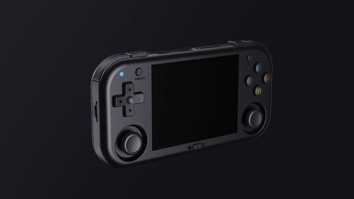 MagicX Mini Zero 28 Retro Handheld Android Game Console - Black Horizontal View Right