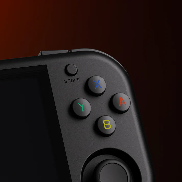 MagicX Mini Zero 28 Retro Handheld Android Game Console - Black Buttons