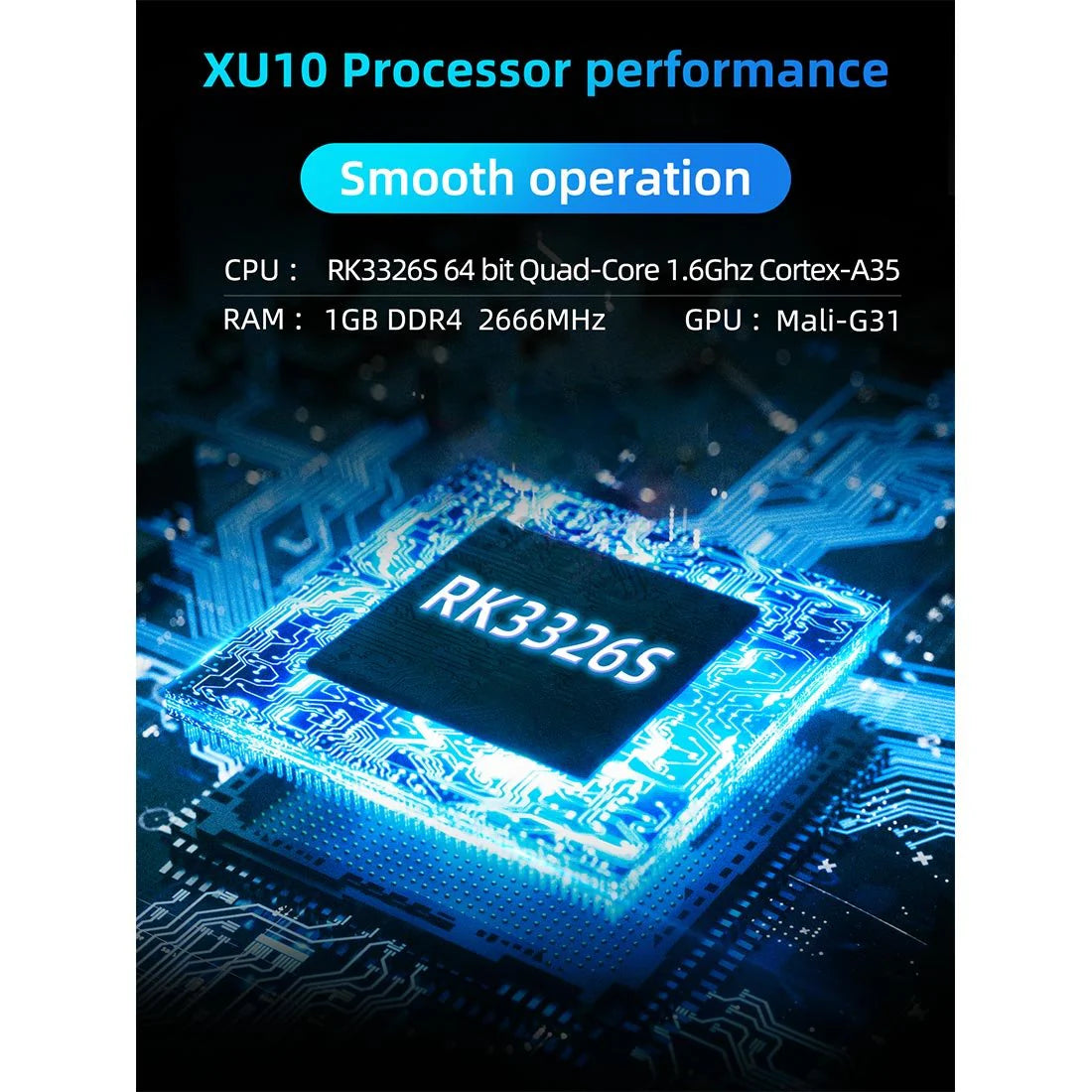 MagicX XU10 Retro Handheld Console Description - Processor Performance