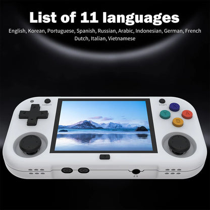 MagicX XU Mini M Retro Handheld Game Console Description - Languages