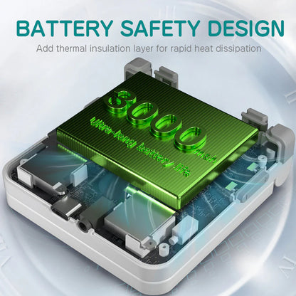 Miyoo Flip V2 Foldable Retro Handheld Game Console - Battery Safety Design