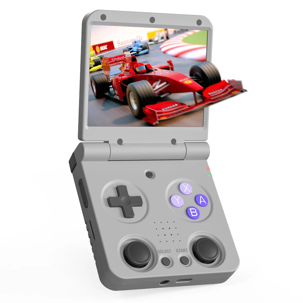 Miyoo Flip V2 Foldable Retro Handheld Game Console - Gray