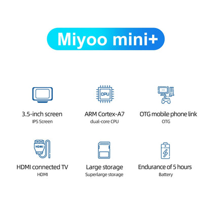Miyoo Mini Plus Portable Retro Handheld Game Console - Specifcations