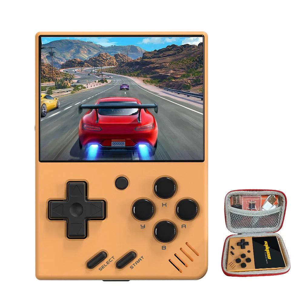 Miyoo Mini V4 Portable Retro Handheld Game Console - Yellow