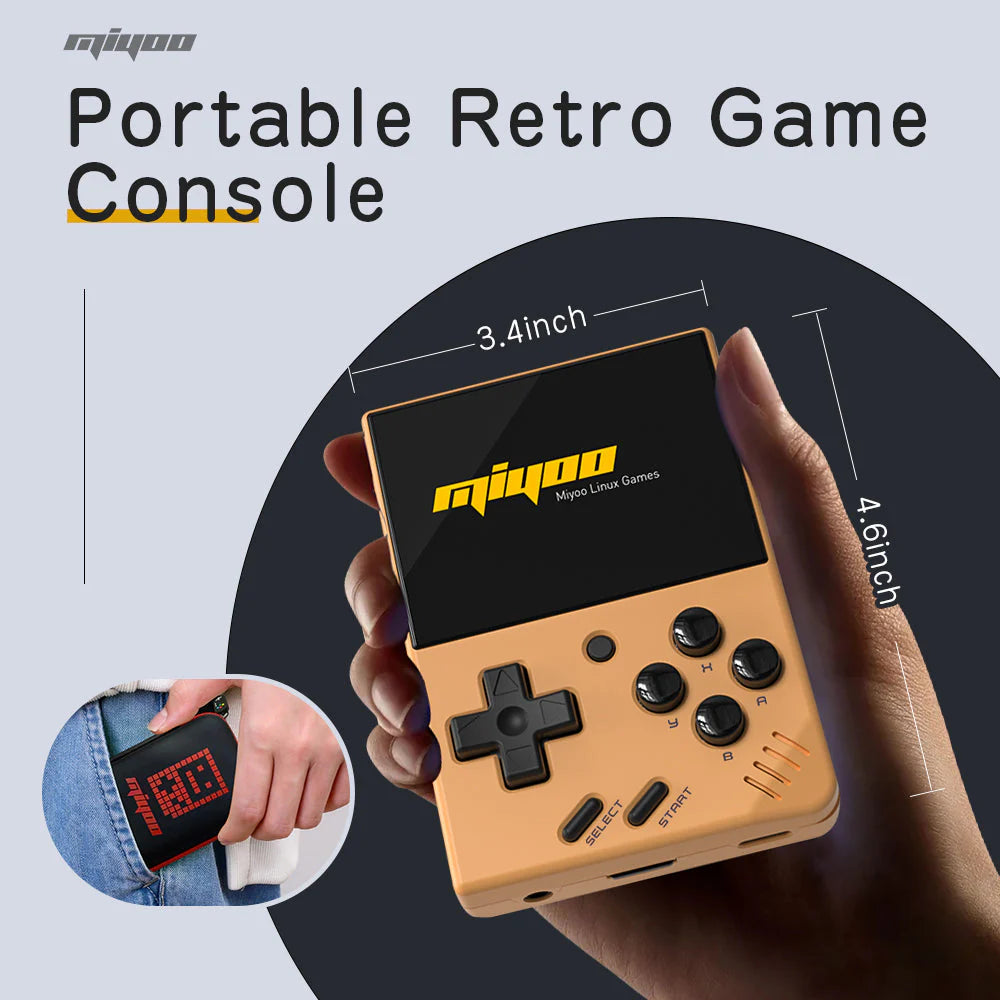 Miyoo Mini V4 Portable Retro Handheld Game Console - Portable Retro Game Console