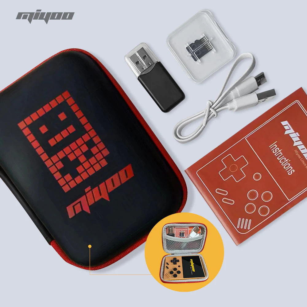 Miyoo Mini V4 Portable Retro Handheld Game Console - Packing List