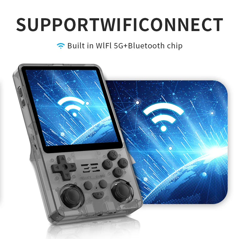 PowKiddy RGB20SX Vertical Retro Handheld Game Console - Supports Wifi Connection