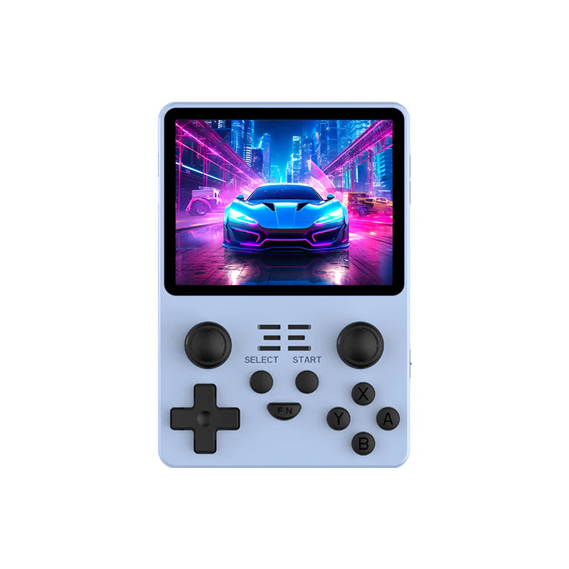 PowKiddy RGB20S Vertical Retro Handheld Game Console - Blue