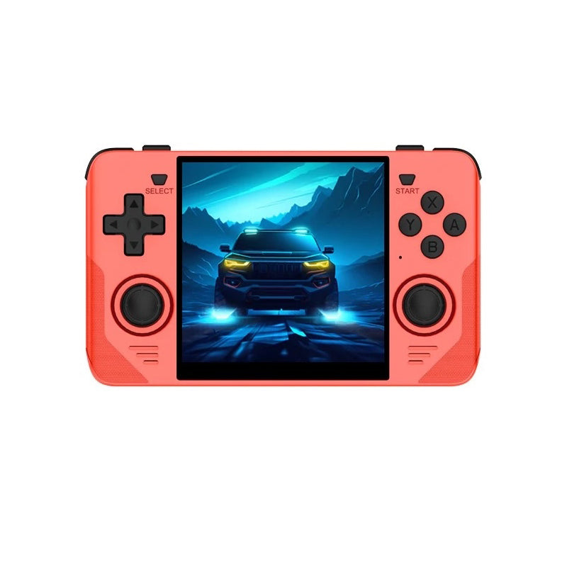 PowKiddy RGB30 Arcade Retro Handheld Game Console - Red