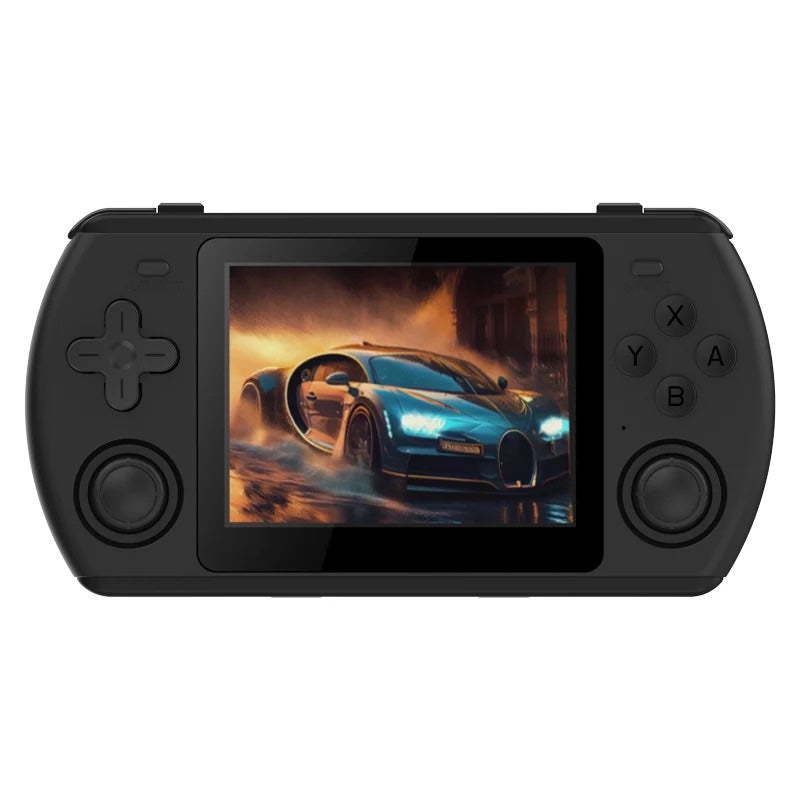 PowKiddy RK2023 Retro Handheld Game Console - Black