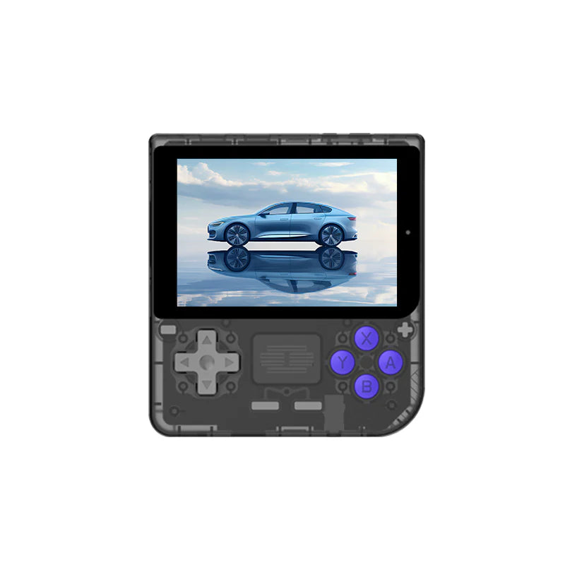 PowKiddy V10 Mini Portable Retro Handheld - Transparent Black