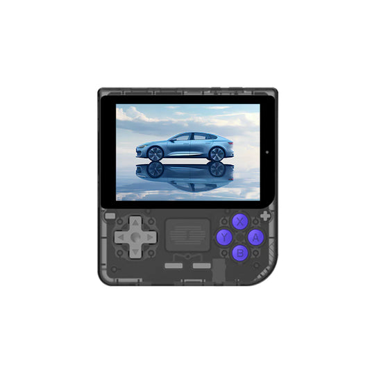 PowKiddy V10 Mini Portable Retro Handheld - Transparent Black