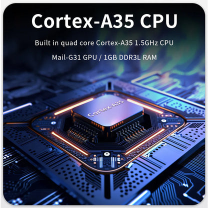 PowKiddy V10 Mini Portable Retro Handheld - Cortex A35 CPU