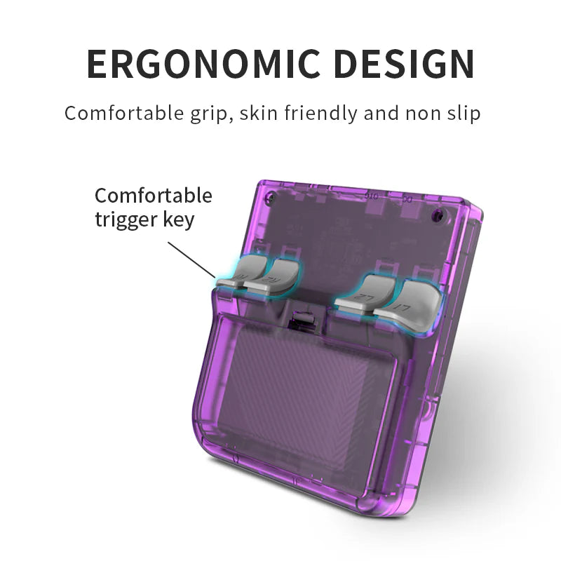PowKiddy V10 Mini Portable Retro Handheld - Ergonomic Design