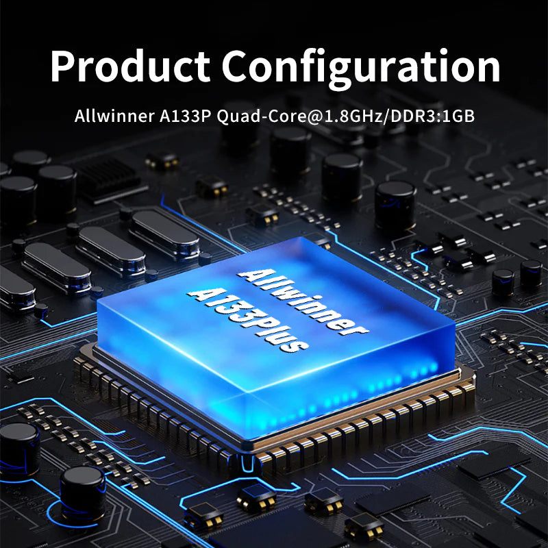 PowKiddy V20 3.5 Inch IPS Retro Handheld Game Console - Allwinner A133P Chip