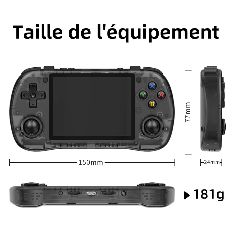 PowKiddy X35H Horizontal Retro Handheld Game Console - Key Features