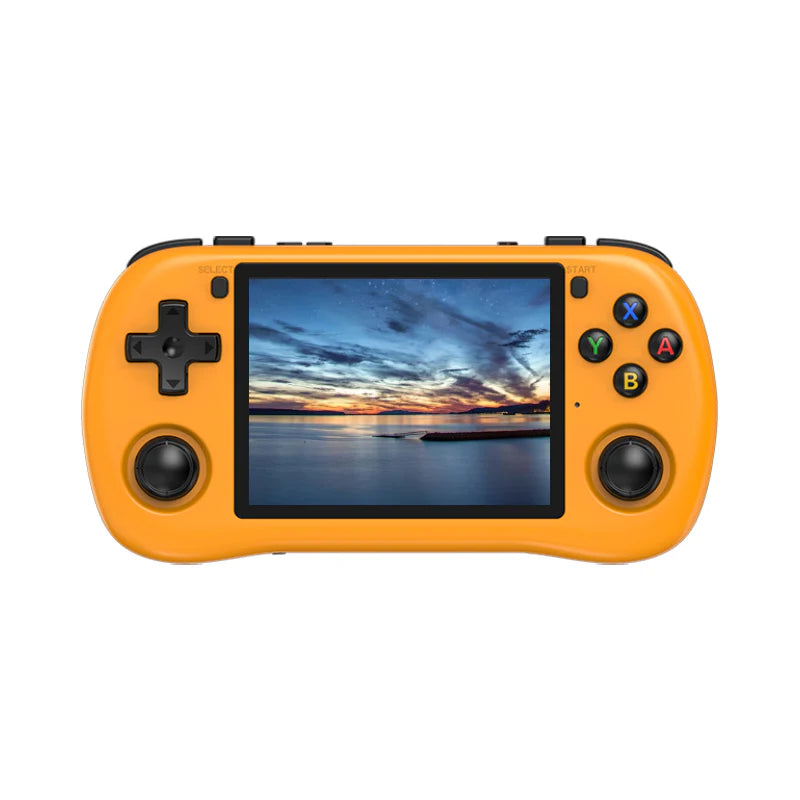PowKiddy X35H Horizontal Retro Handheld Game Console - Orange