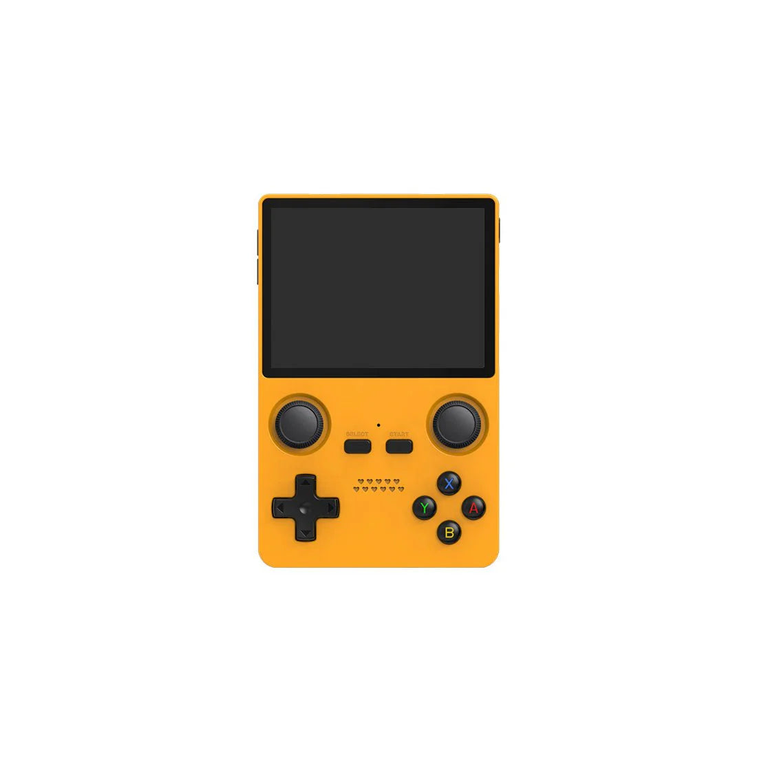 PowKiddy X35S Vertical Retro Handheld Game Console - Yellow