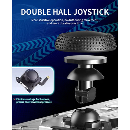 PowKiddy X35S Vertical Retro Handheld Game Console - Double Hall Joystick