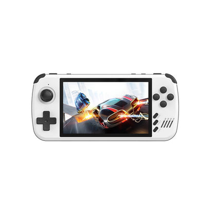 PowKiddy X39 Pro Horizontal 4.3 Inch IPS Retro Handheld Game Console - White