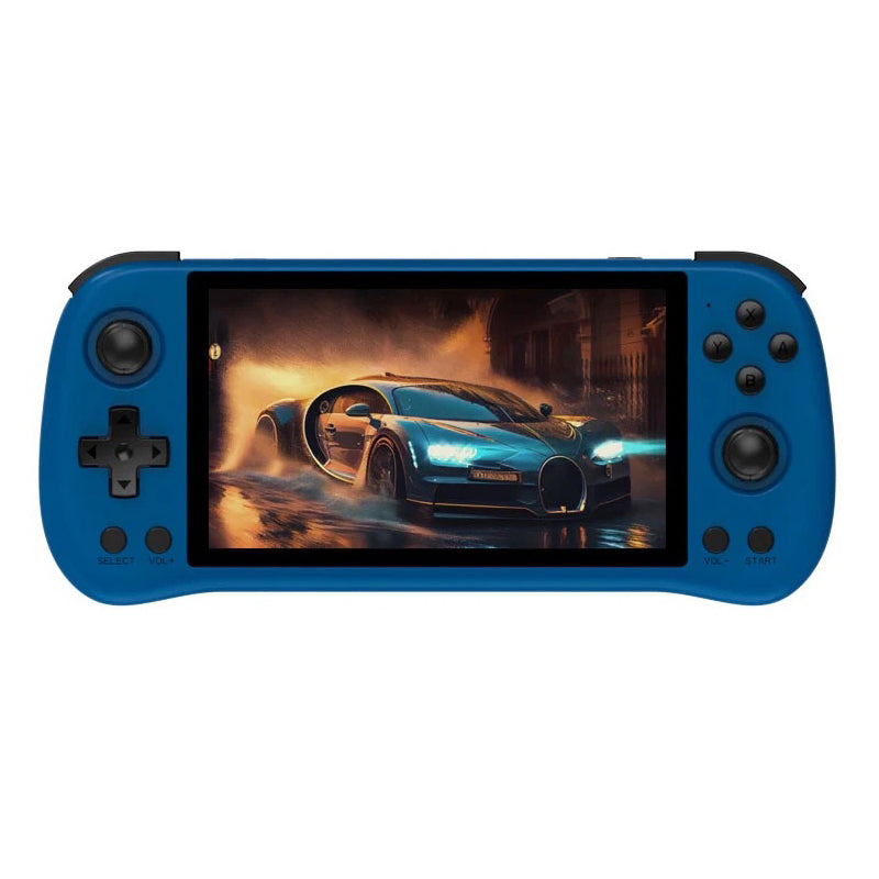 PowKiddy X55 Horizontal Retro Handheld Game Console - Blue