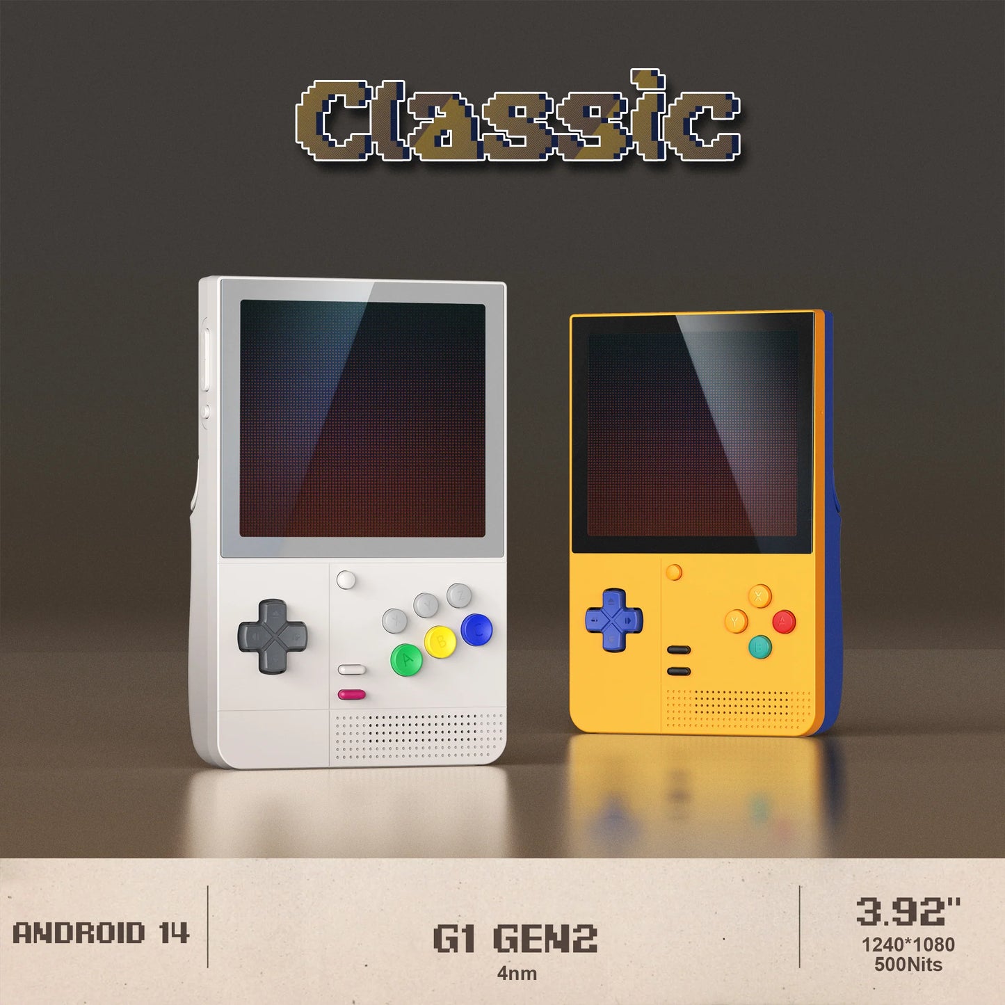 Retroid Pocket Classic Android Retro Handheld Game Console - Classic Retro Handheld Game Console