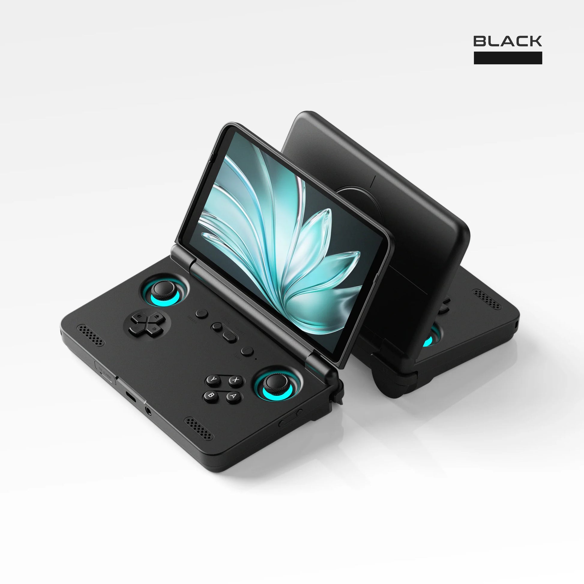 Retroid Pocket Flip 2 Foldable Retro Handheld Game Console - Black