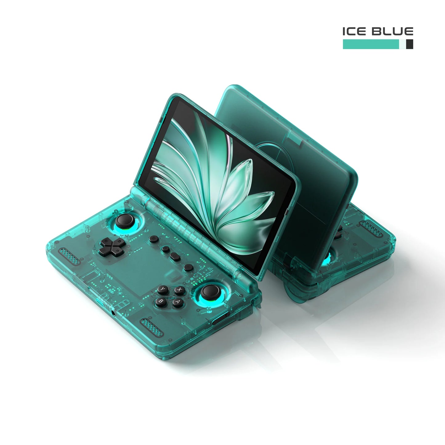 Retroid Pocket Flip 2 Foldable Retro Handheld Game Console - Ice Blue