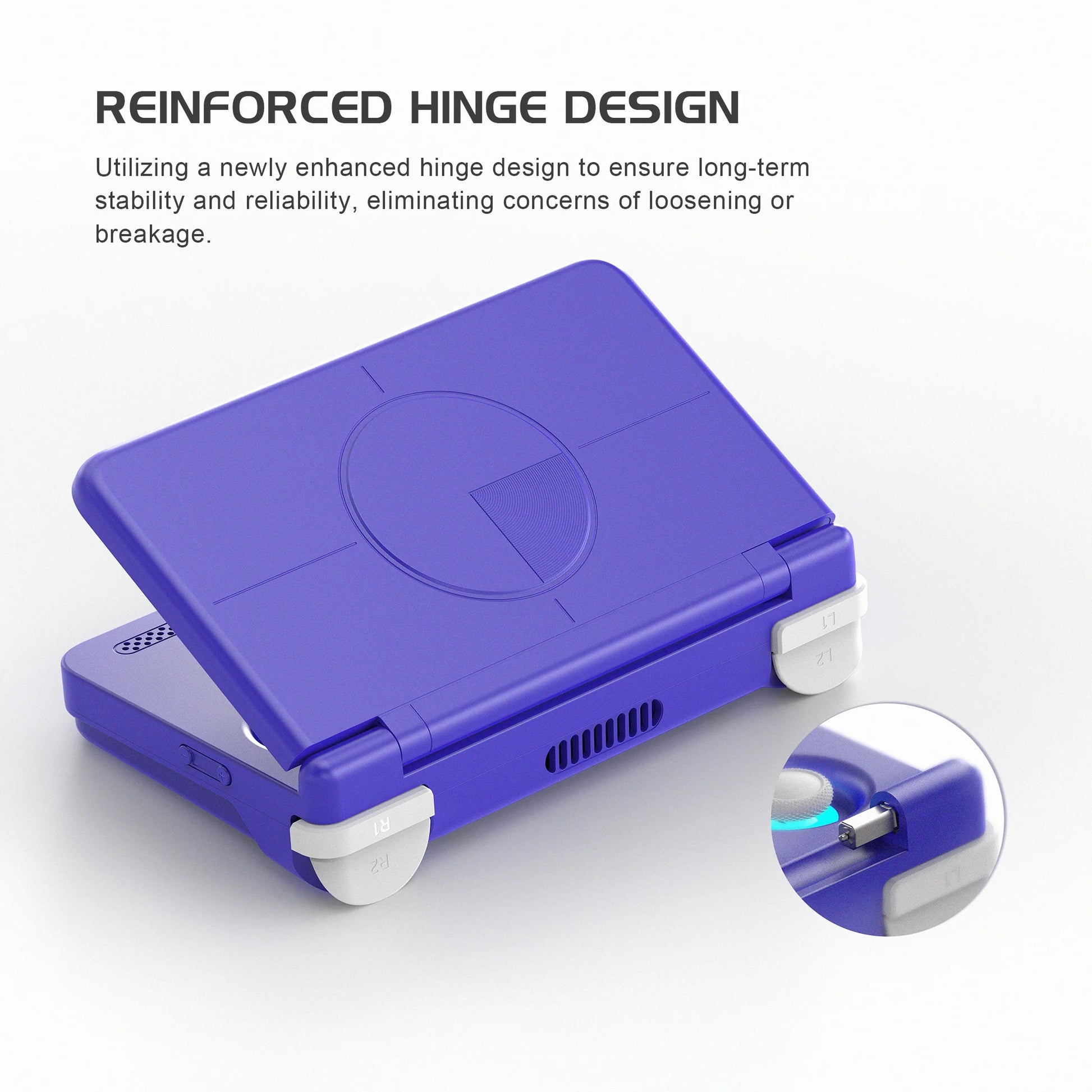 Retroid Pocket Flip 2 Foldable Retro Handheld Game Console - Reinforced Hinged Design
