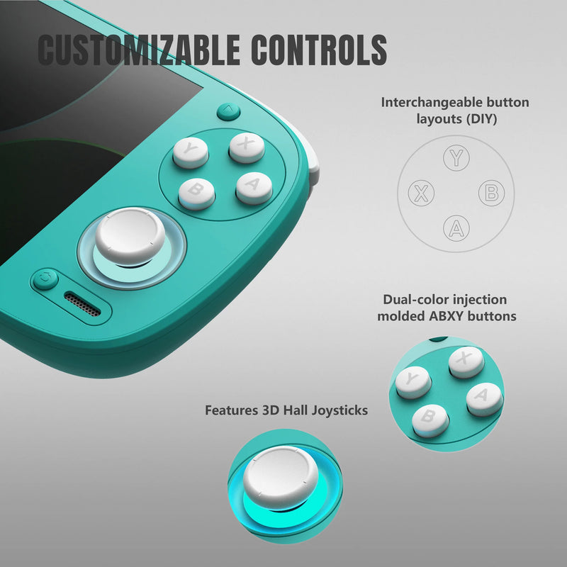 Retroid Pocket G2 Android Retro Handheld Game Console - Customisable Controls