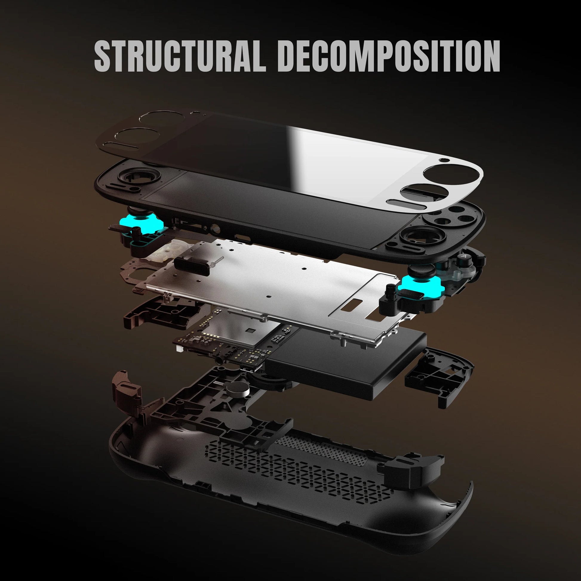 Retroid Pocket G2 Android Retro Handheld Game Console - Structural Decomposition