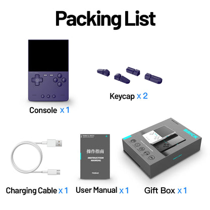 Trimui Brick 3.2 Inch Retro Handheld Game Console - Packing List