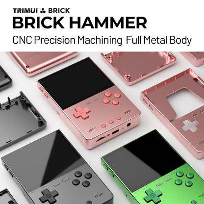 Trimui Brick Hammer 3.2” Metal Retro Handheld Game Console - Metal Body