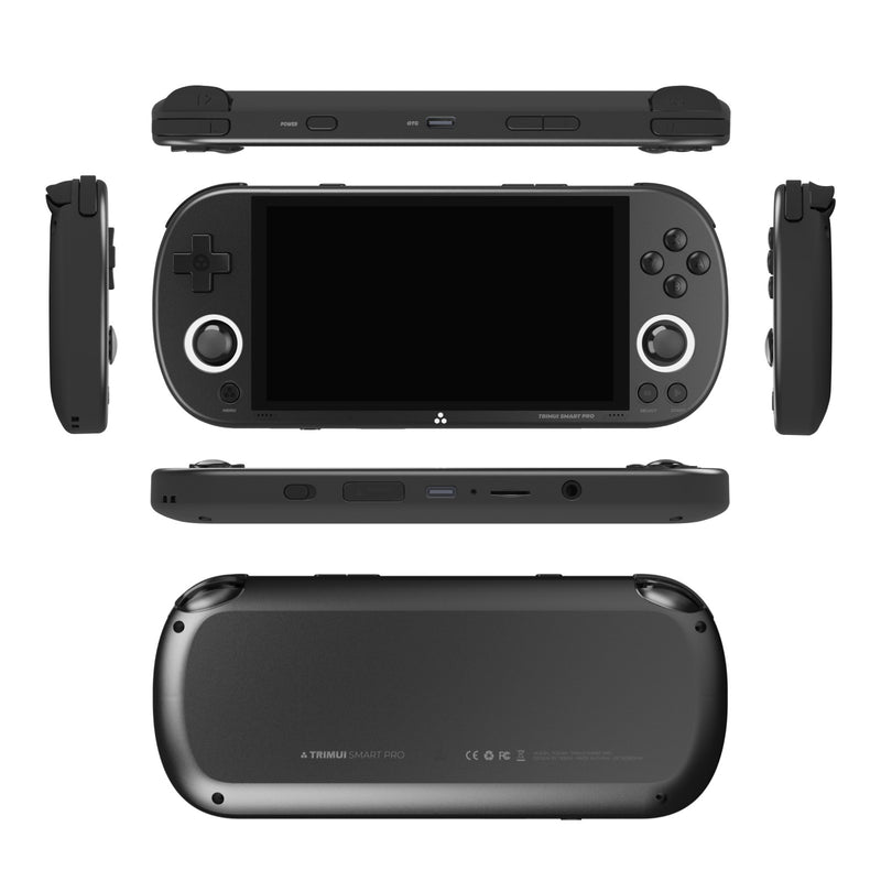 Trimui Smart Pro Retro Handheld Game Console - Black