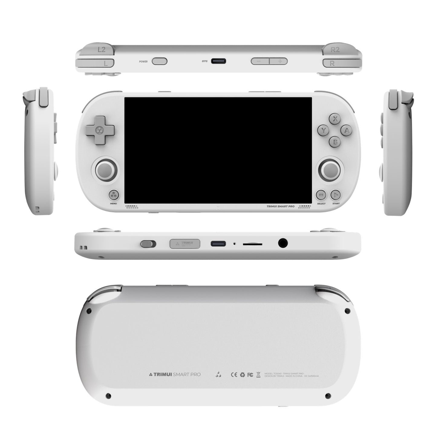 Trimui Smart Pro Retro Handheld Game Console - White