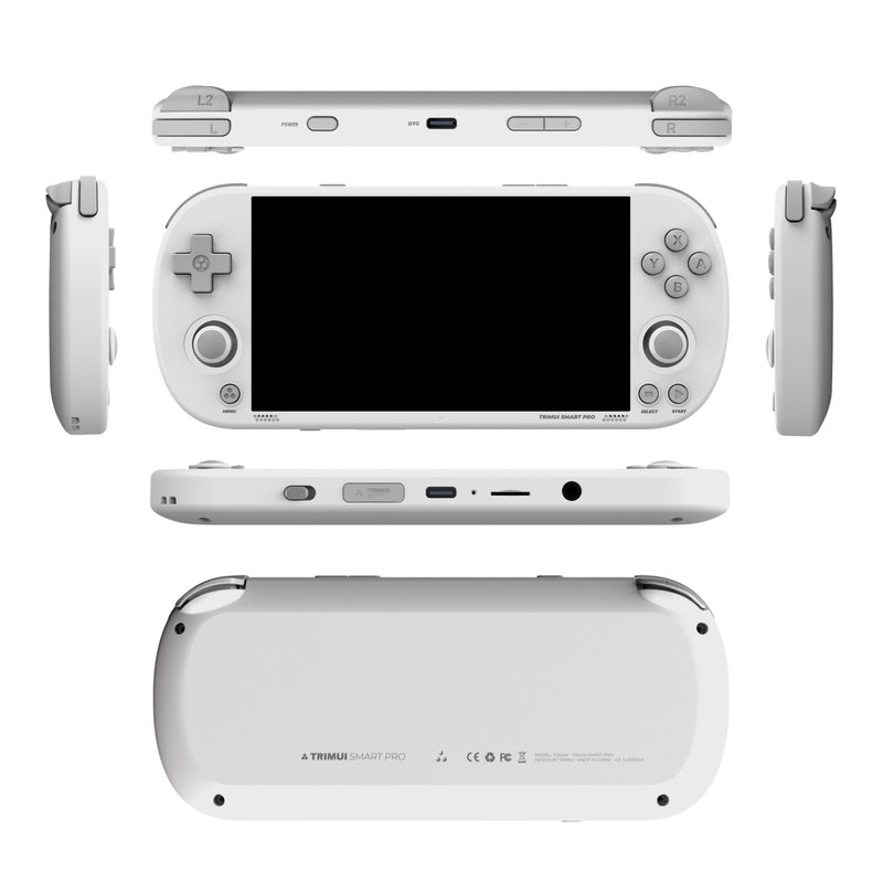 Trimui Smart Pro Retro Handheld Game Console - White
