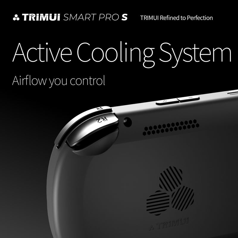 Trimui Smart Pro S Retro Handheld Game Console - Active Cooling System