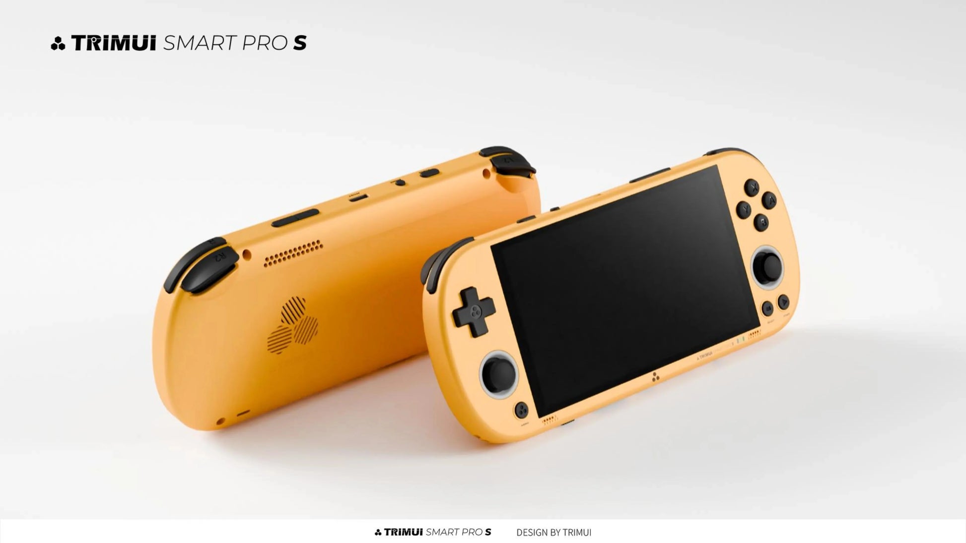 Trimui Smart Pro S Retro Handheld Game Console - Yellow